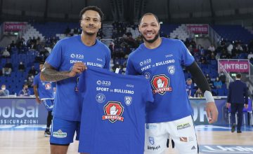 Serie A Basket e Mabasta per il sociale:  Brescia e Brindisi vs bullismo e cyberbullismo